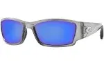 Costa Del Mar Sunglasses Corbina / Silver / Blue Mirror