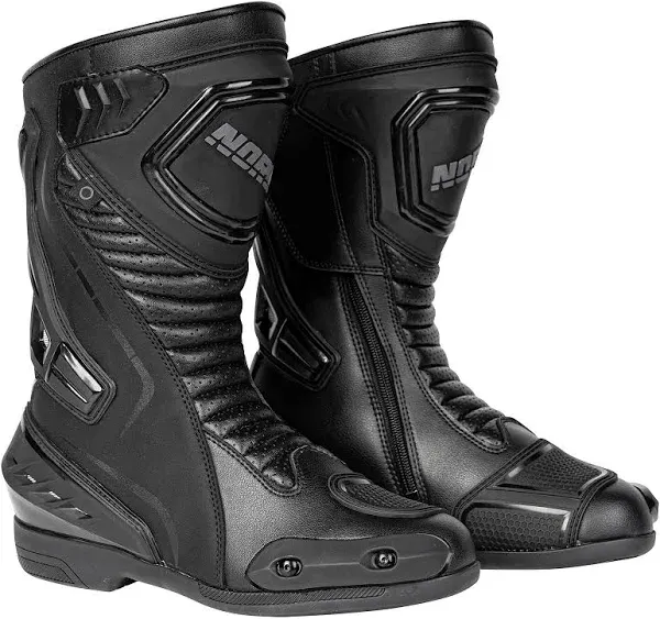 Noru Hakone Boots-Black/Red-12