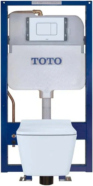 Toto SP Wall-Hung Square-Shaped Dual-Flush Tank System