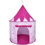 Princess Palace Pop up Castle Glow in The Dark Stars Foldable Tent Playhouse