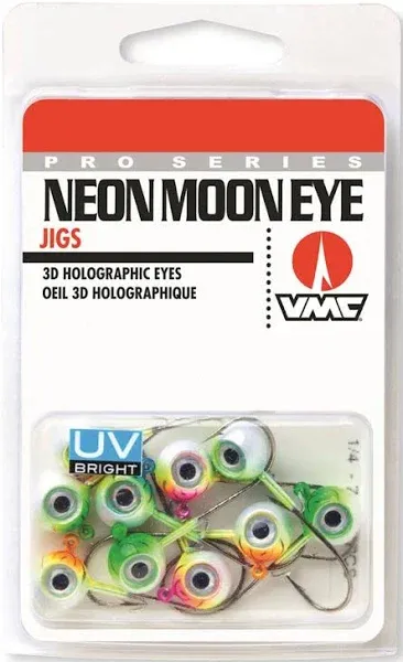 VMC Glow Neon Moon Eye Jig Kit 1/32 oz.