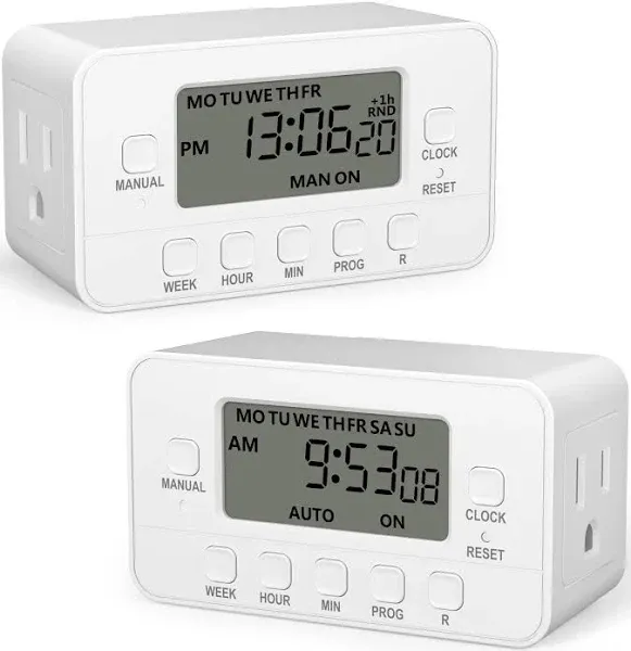 BN-LINK 7-Day Heavy Duty Digital Timer