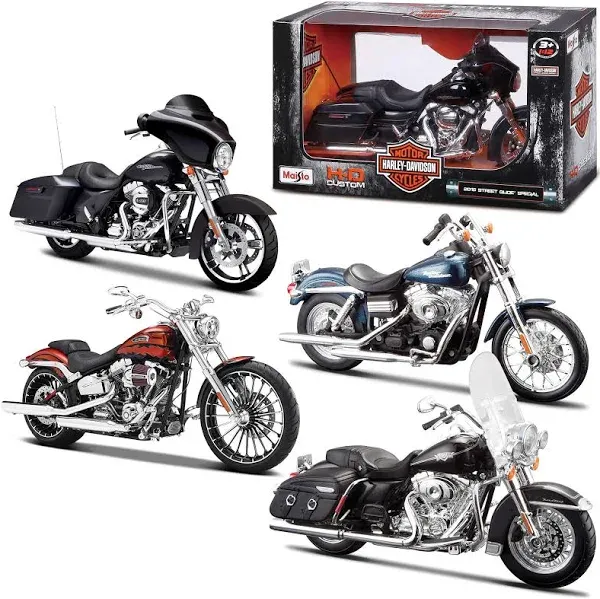 Maisto 2013 Harley Davidson Motorcycle FLHRC ROAD KING CLASSIC 1:12 *SEE DETAILS