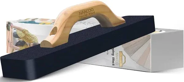 Heavy Big Tapping Block, NAACOO Flooring Tools, 2.7lbs | 15-1/2in, Needn't Mallet, Just Tap Floor Directly. Only 1-2 Times to Complete Wood Flooring Installation. More Durable, Efficient and Safer.