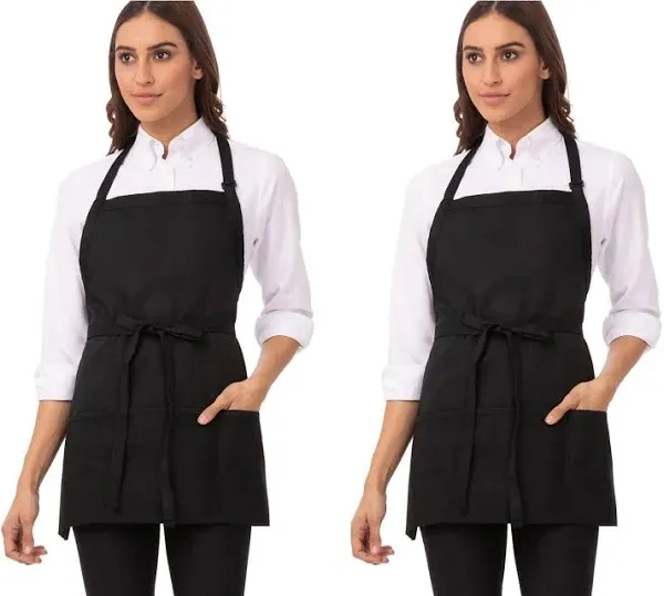 Chef Works Unisex Three Pocket Apron