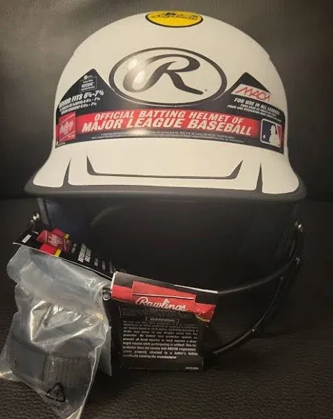 Rawlings Mach Ice Fastpitch Softball Batting Helmet