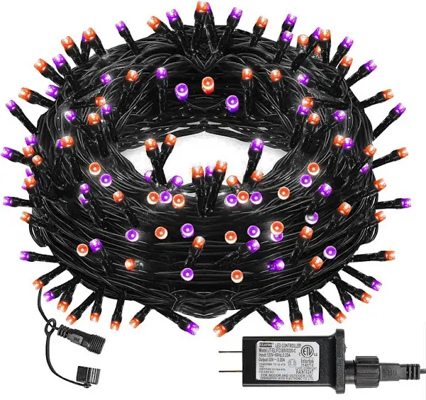 Dazzle Bright Halloween 300 LED String Lights