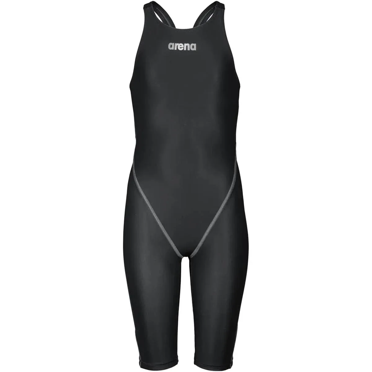 Arena Girls Powerskin St Next Open Back - Black