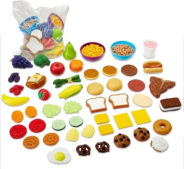 MindWare Learning Resources New Sprouts Complete Play Food Set