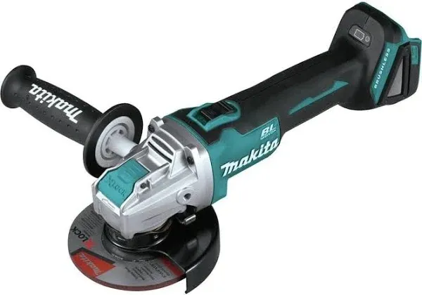 Makita XAG25Z 18V LXT Brushless Cordless 4-1/2” / 5" X-LOCK Angle Grinder