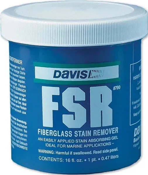 Davis Instruments 790 FSR Fiberglass Stain Remover - 16oz