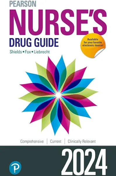 Pearson Nurse's Drug Guide 2024