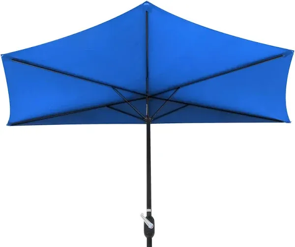 Trademark Innovations Patio Half Umbrella