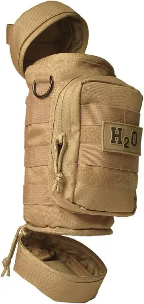 Molle Water Bottle Pouch - Molle Water Bottle Holder with Strap - Water Bottle 