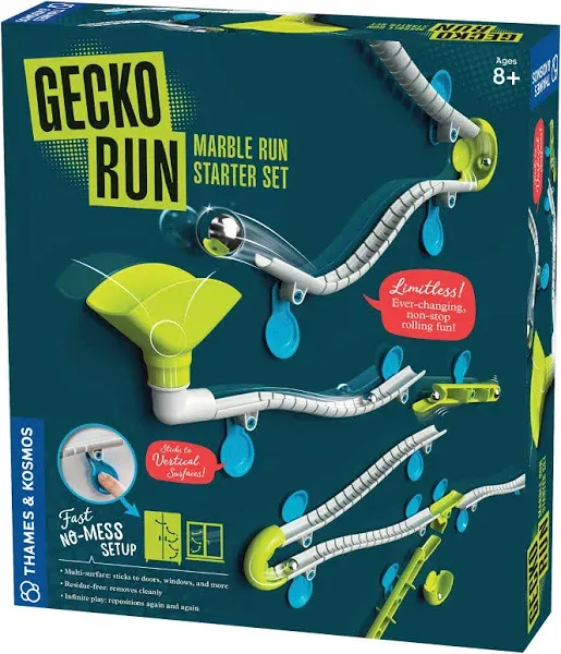 Thames And Kosmos Gecko Run: Marble Run Starter Set