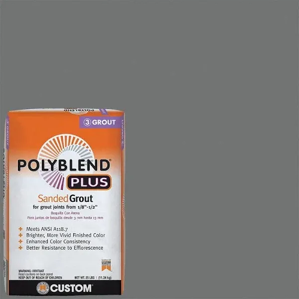 Custom Building Products Polyblend Plus Sanded Grout