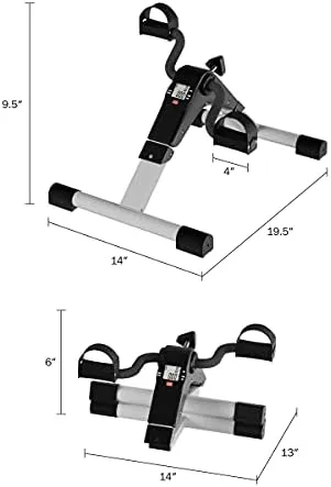 Wakeman Portable Fitness Pedal