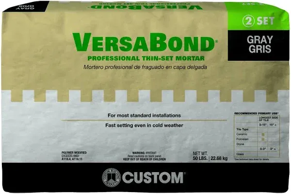 Versabond Thin-Set Mortar