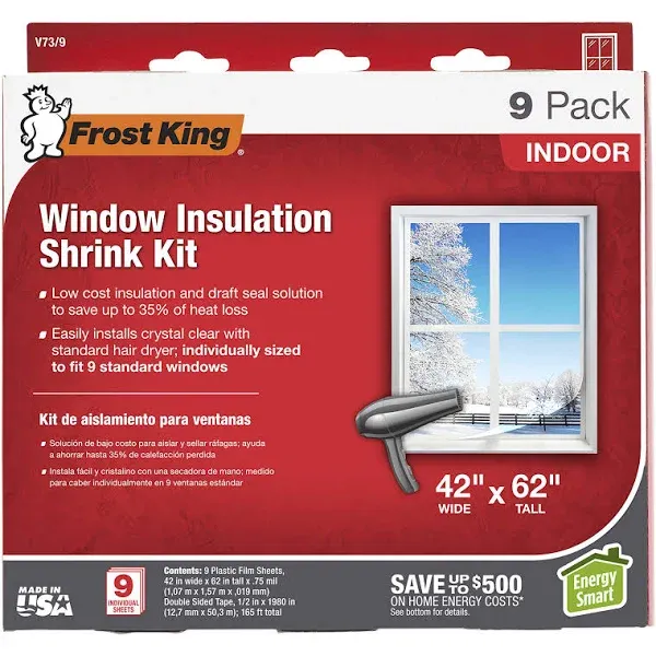 Frost King Indoor Shrink Window Kit