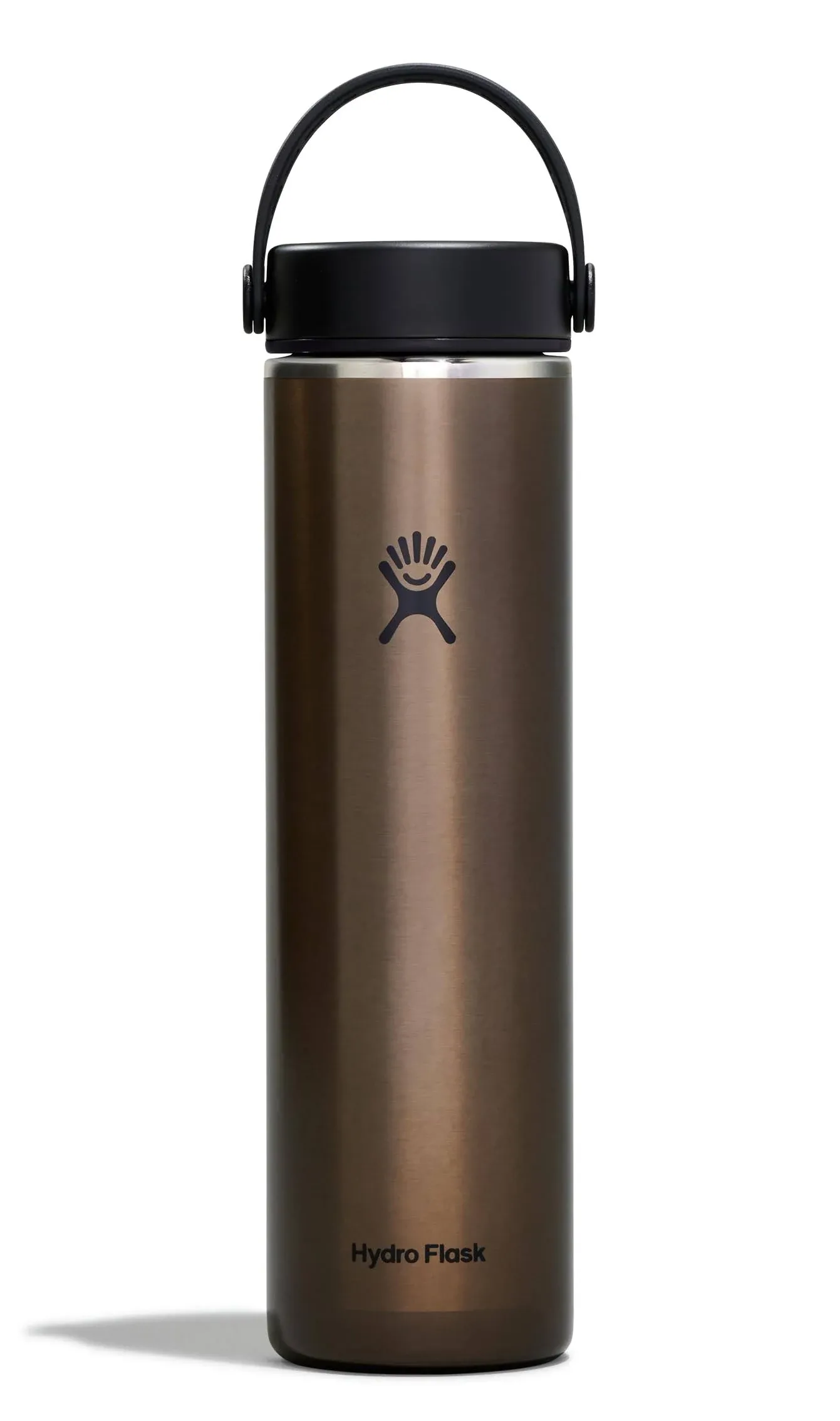 Hydro Flask 24 Oz Lightweight Wide Flex Cap Obsidian