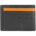 Timberland Men's Slim Leather Front Pocket Credit Card Holder Wallet