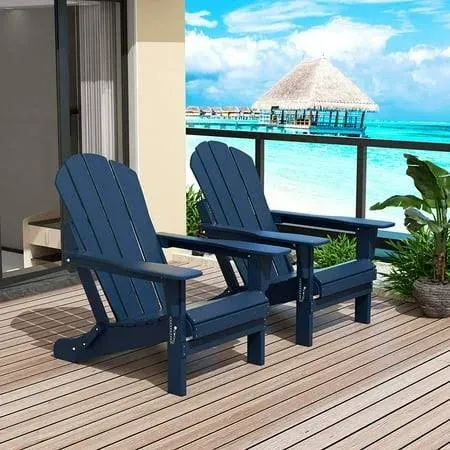 Westin Outdoor Newport Folding Adirondack Chair (set of 2)