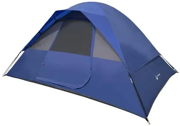 Wakeman Outdoors 5 Person Camping Dome Tent