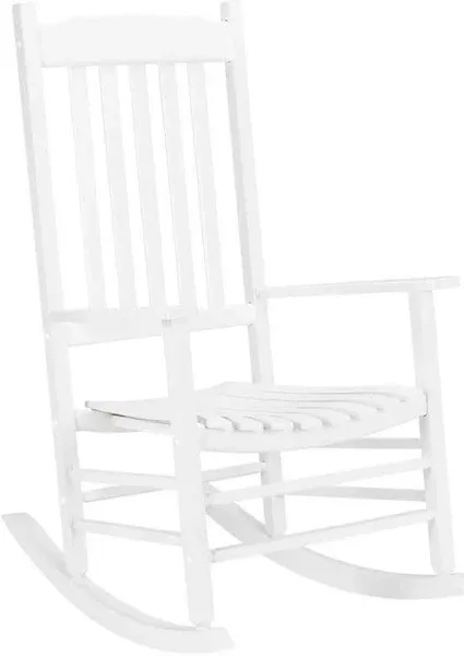 GnL Recsports Patio Rocking Chair Outdoor Rocking Chair Wood Porch Rocker