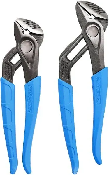 Channellock SpeedGrip 2 pc Steel Tongue and Groove Pliers Set