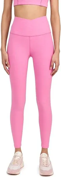 Beyond Yoga Spacedye at Your Leisure High Waisted Midi Legging | Pink Bloom Heather / XL