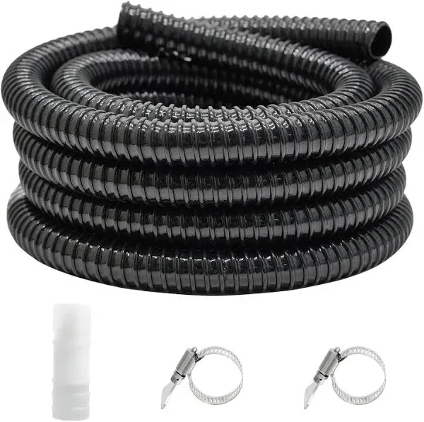 Beckett Pond Corrugated Tubing - Black