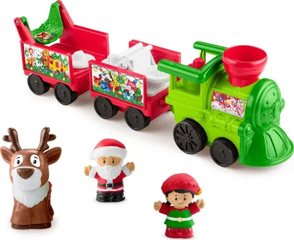 Fisher-Price Little People Toddler Toy Musical Christmas Train