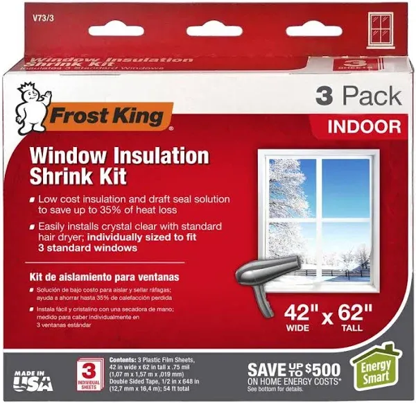 Frost King Indoor Shrink Window Kit