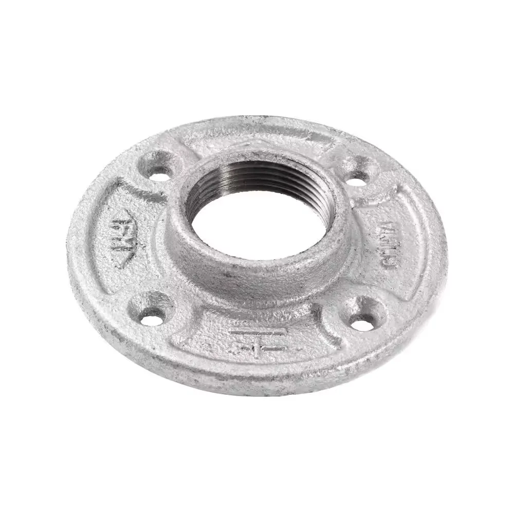 1-1/4" Galvanized Floor Flange