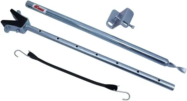 Extreme Max Straight Transom Saver with Frame Mount 29" to 53" #3005.3859