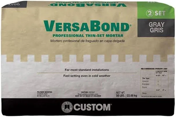 Versabond Thin-Set Mortar