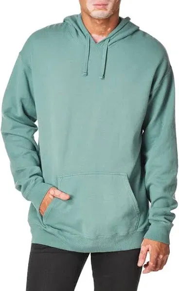 Hanes Mens Originals Fleece Hoodie, Garment Dyed Hooded Sweatshirt, Unisex Fleece Pullover