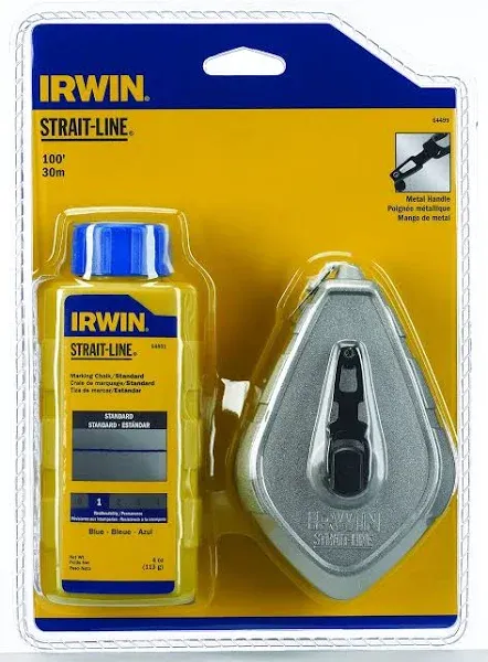 Irwin 100' Blue Chalk/Reel Set 1932880