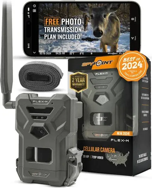 📷🦌 Spypoint Flex-M Cellular Camera 🦨