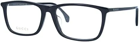 Gucci Gucci-Logo GG0758OA 002 Eyeglasses Men's Havana Optical Frame 56mm