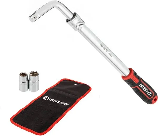 INTERTOOL HT08-1601 1/2" Drive Telescoping Lug Wrench