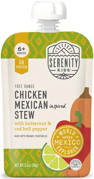 Serenity Kids Chicken Mexican Stew Baby Food