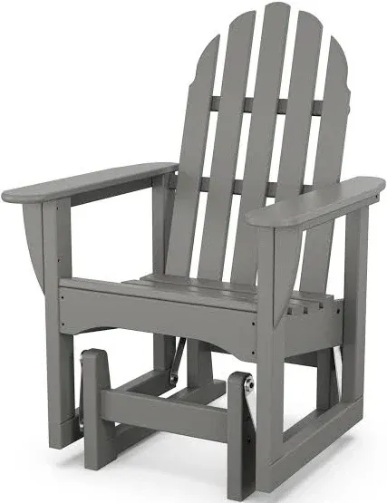 Classic Adirondack Glider Chair - Green - Casual Furniture World