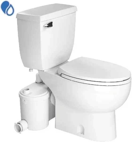 SANIFLO Sanibest Pro Round Bowl Toilet