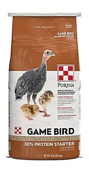 Purina 30% Protein Starter Game Bird