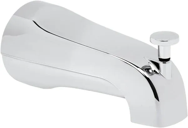 8888026.002 Bath Slip-On Diverter Tub Spout, 4 In, Polished Chrome (For 1/2&#034; Cop