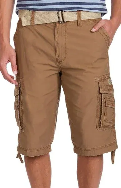 Unionbay Men's Cordova Belted Messenger Cargo Short - Reg and Big and Tall Sizes