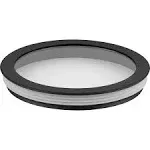 Cylinder Lens Black 6-Inch Round Cylinder Cover