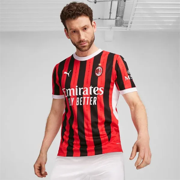 Puma Men's AC Milan 24/25 Authentic Home Jersey