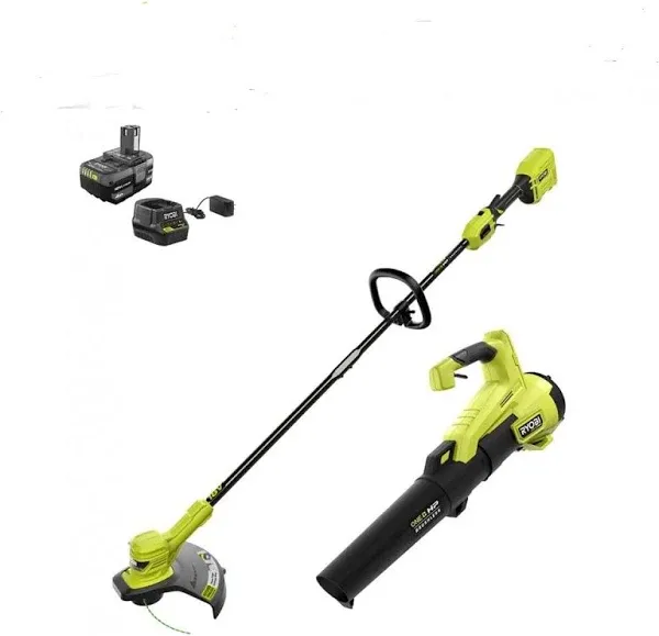 Ryobi ONE+ HP 18VCordless String Trimmer &amp; Blower (P20121VNM)NO BATTERY INCLUDED